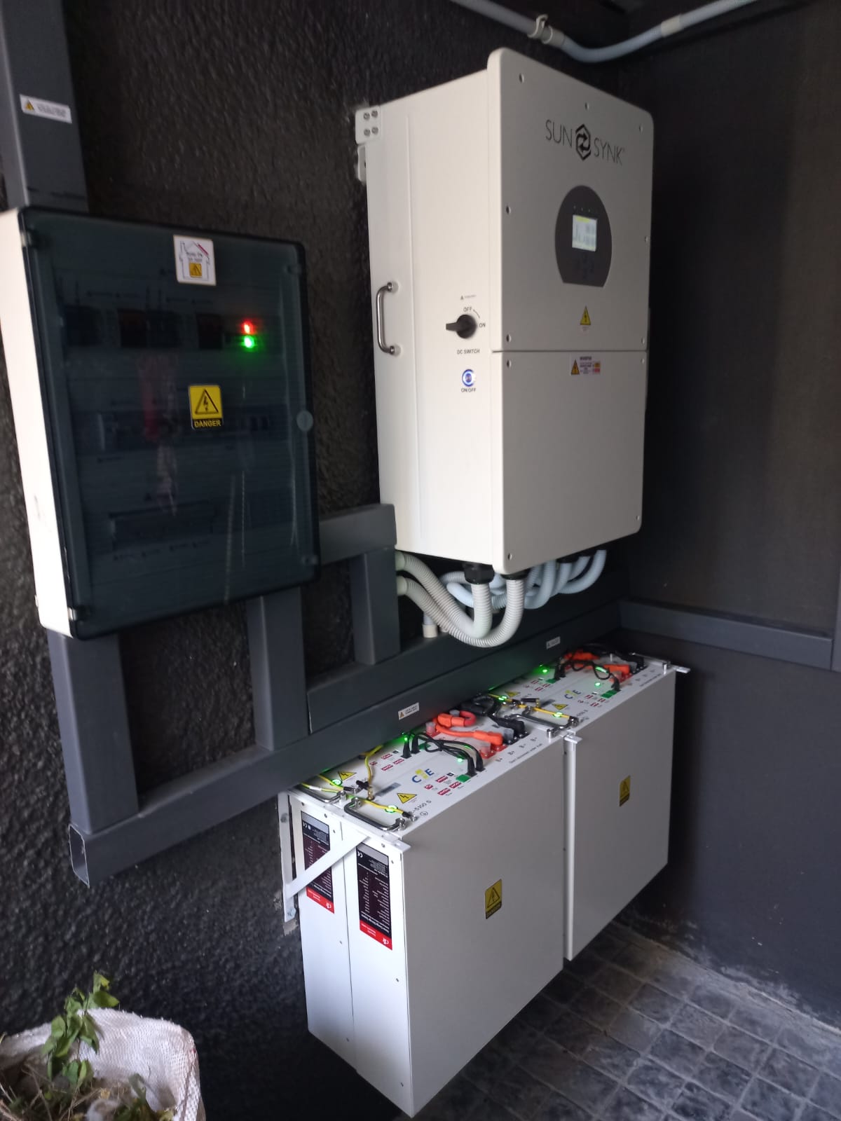 Fresnaye installation